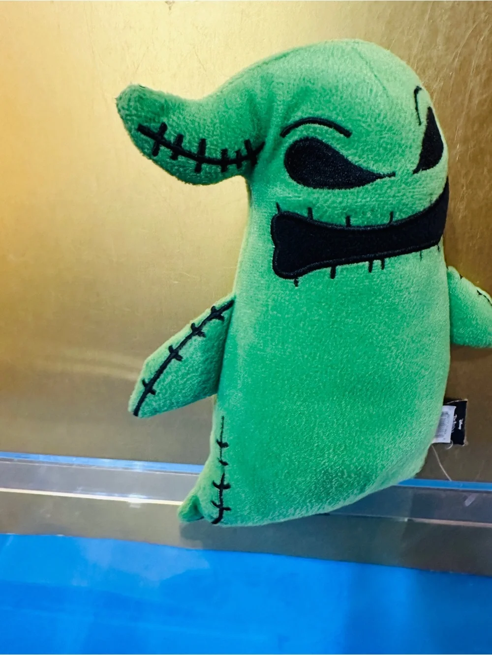 Disney Tim Burton’s Nightmare Before Christmas Plush Green Oogie Boogie 9”